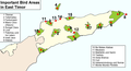 Important Bird Areas in Osttimor