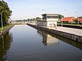 Südkammer der Schleuse Brandenburg talwärts gesehen