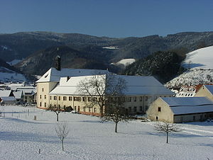 Ehemaliges Kloster Oberried im Winter