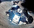 LM "Snoopy" van Apollo 10 gezien vanuit CSM "Charlie Brown"(NASA)