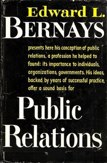 Public Relations, Edward L. Bernays and the American Scene. Annotated bibliography of and reference guide to writings by and about Edward L. Bernays.