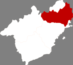 Location in Huludao