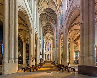 The nave looking east