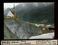 Schuls, Kirche Sankt Georg mit Inn-abwärts. Historisches Bild von Leo Wehrli (1939)