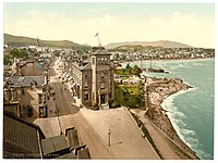 Dunoon ok. 1895 r., na pierwszym planie Argyll Hotel