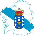 Flag map of Galicia.svg