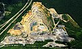 Crushed limestone quarry near Bellefonte, Pennsylvania