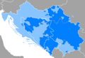 Serbian Language distribution