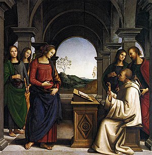 Vision des Heiligen Bernhard (Pietro Perugino)