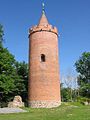 Turm der „Gänseburg“ in Putlitz