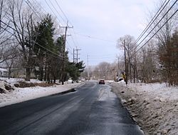 Center of Stoutsburg along CR 518