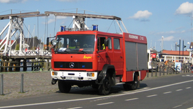 Ehemaliges Tanklöschfahrzeug 16/25 der Berufsfeuerwehr