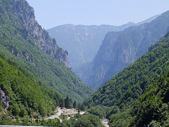 The Rugova Mountain Range