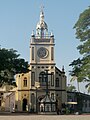 Old view of Vallarpadam Church, Kochi, Kerala, India