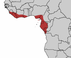 Mapa występowania