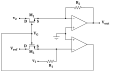 An analogue multiplier using MOS