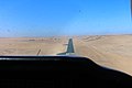 Anflug Lüderitz Runway 22