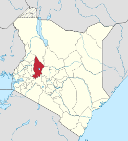 Location in Kenya