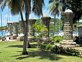 Remains of former Boat House & Sail Loft, which lost its roof in a hurricane in 1871[2]