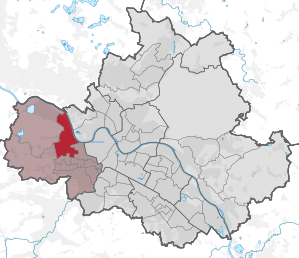 Lage des statistischen Stadtteils Briesnitz in Dresden