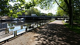 Brug 386 met Westlandgracht (mei 2018)