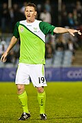 McBreen playing for North Queensland Fury in 2009