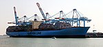 Elly Maersk in Zeebrügge