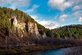 Jermak-Kamen, der Jermak-Felsen