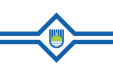Flag of Birobidzhan, Jewish Autonomous Oblast, Russia