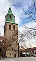 Clock tower of St. Mattäus Church