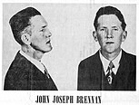 John Joseph Brennan FBI Most Wanted Poster