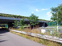 Viaduct over de A1.