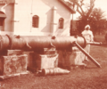 Big Ahom cannon near the dist.court, Sivasagar, 1902.