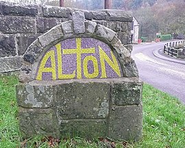 Ortsschild von Alton