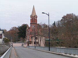 The church in Marquefave