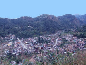 A view of Putalibazar, Syangja