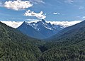 Agnes Mountain from Howard Lake Trail