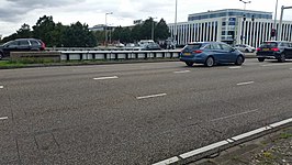 Overzicht met op voorgrond brug 871 en daarachter brug 1974 (september 2018)