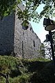 Palas mit Westturm von der Vorburg aus