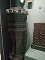 A column and an Arabic inscription from Adina Mosque, now in the British Museum