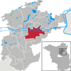 Eberswalde – Mappa