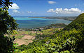 Grand Port seen from high ground.