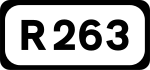 R263 road shield}}