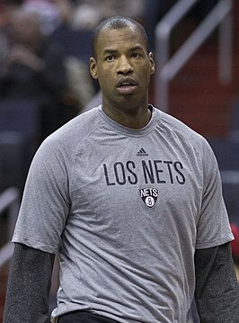 Jason Collins in 2014 voor de Nets