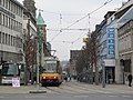 Kaiserstraße mit Stadtbahn