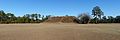 A view of the temple mound