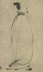 Liang Kai, Li Bai na przechadzce