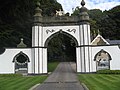 Outer gate, also pictured in 2013