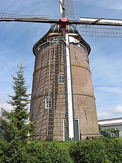 Windmühle De Zwaan (Der Schwan)