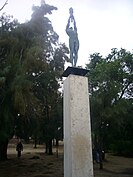 Monument voor Ferrer, Montjuïc, Barcelona, nabij het Olympisch stadion